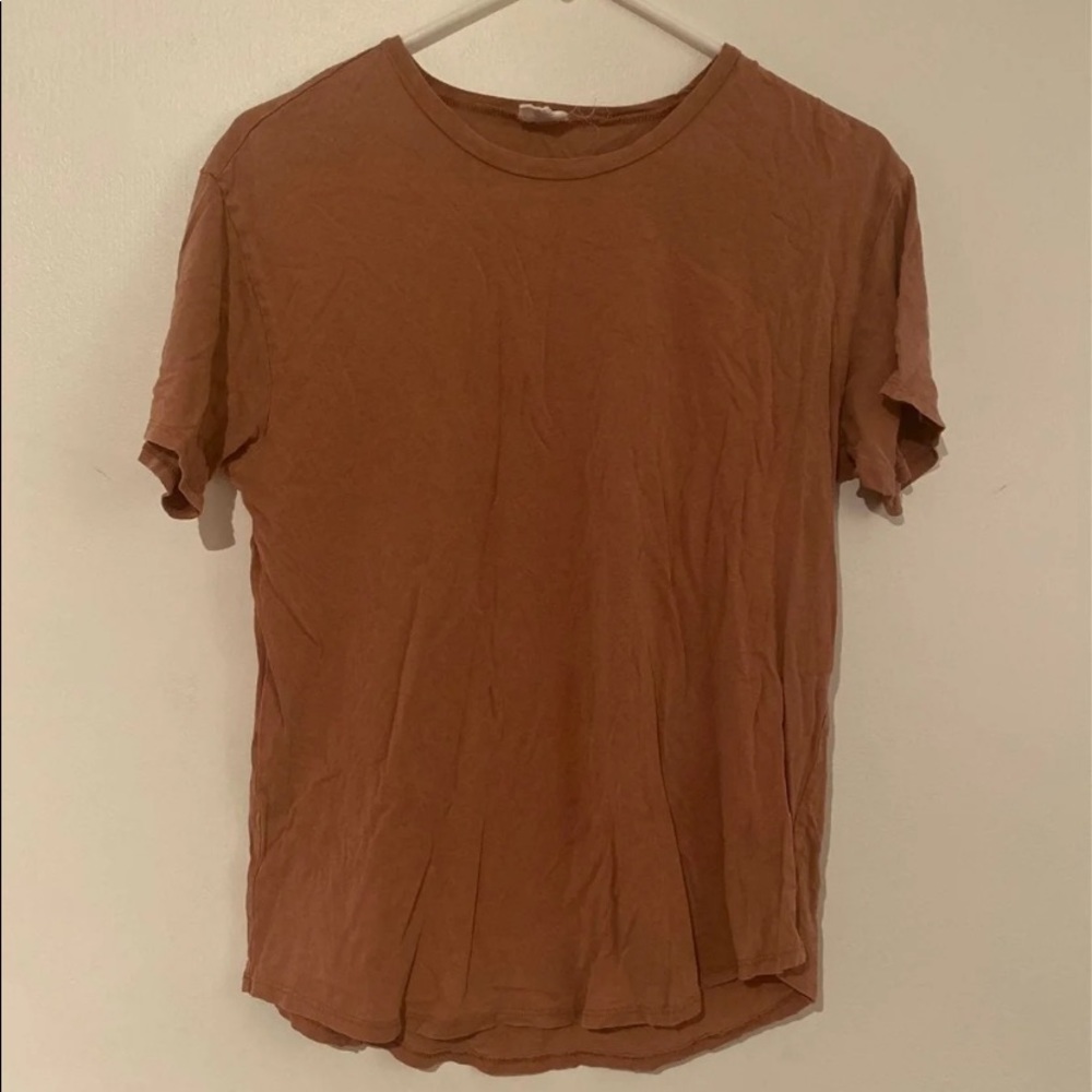 Dark dusty pink t-shirt